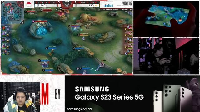 GILA SENAM JANTUNG !! BANANA MENGGILA !! RRQ VS EVOS MATCH 2 - MPL S12 смотреть онлайн