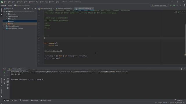 Lambda functions - Python Functions Part 2 смотреть онлайн