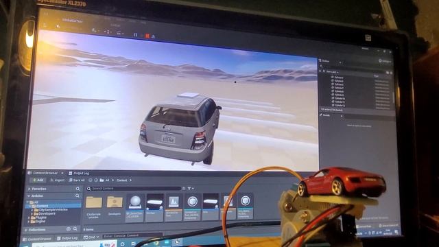 Unreal Engine 5 - Virtual Production - Car Simulator смотреть онлайн