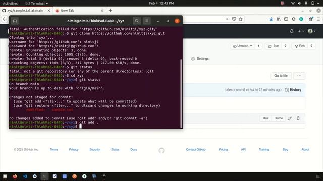 Day 2: Learn how to use Git hub смотреть онлайн
