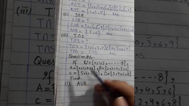 class 7th chapter#1operations on sets ex#1 question1,2,3,4,5,6 new countdown second edition смотреть онлайн