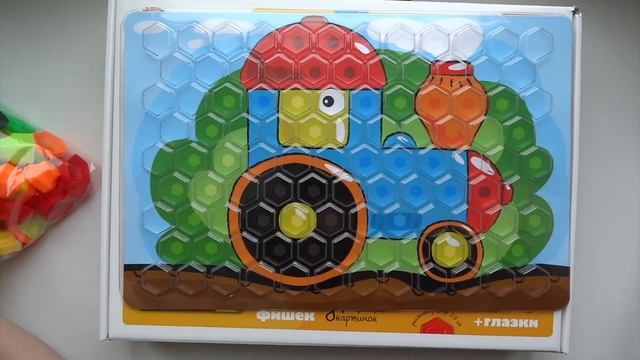 Обзор Мозаики для самых маленьких ТРАКТОР #BabyToys смотреть онлайн