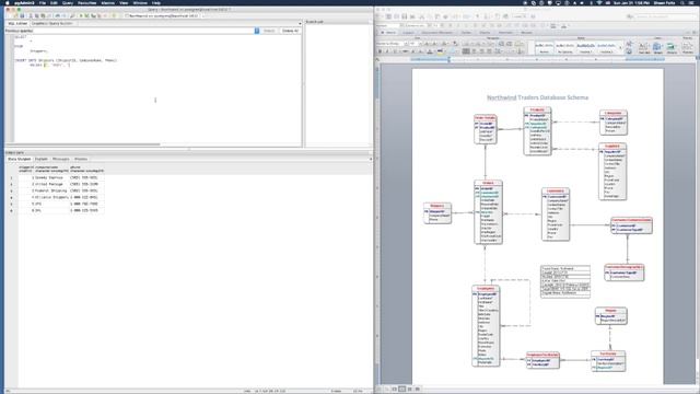 INSERT and DELETE in the PostgreSQL Northwind DB 1 смотреть онлайн