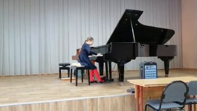 П. Чайковский. Немецкая песенка. Исп. Удовкина Дарья. смотреть онлайн