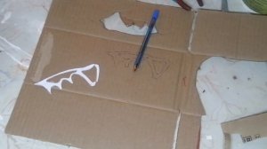 Керамбит Dragon glass из бумаги   STANDOFF 2