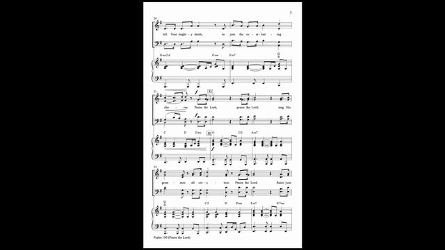 Sample: “Psalm 150 (Praise the Lord)” from Celebrating Grace смотреть онлайн