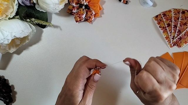 Осенние бантики