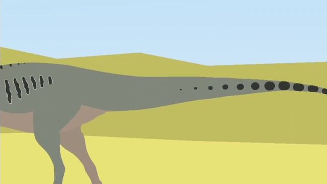 Allosaurus Broken Jaw Vs Allosaurus Big Al _ (Allosaurus Battle) - Sticknodes