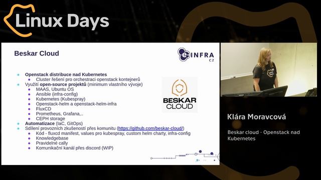 Beskar cloud - Openstack nad Kubernetes (Klára Moravcová) смотреть онлайн