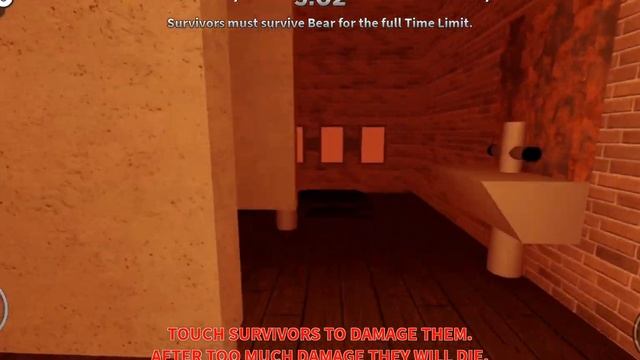 Самый обычный баг в Bear (alpha), когда ты за медведя можешь делать пазлы на карте Abandoned School смотреть онлайн