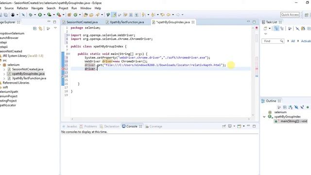 xPath by group index in Selenium webDriver смотреть онлайн
