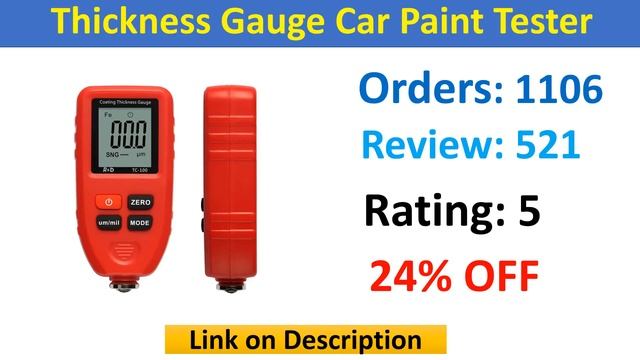 Top 5 Best Coating Thickness Gauge In 2021 Best Car Paint Film Thickness Tester смотреть онлайн