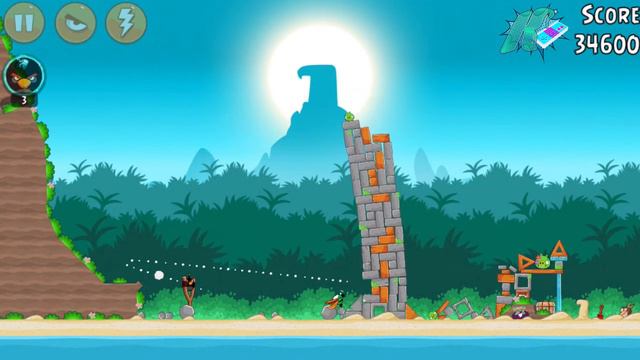 Angry Birds 31-6 BIRD ISLAND Walkthrough 3 Stars смотреть онлайн