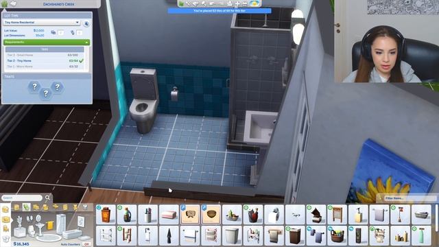 TINY house for 8 Sims but I'm really bad at building lol...it's still a cute house tho смотреть онлайн