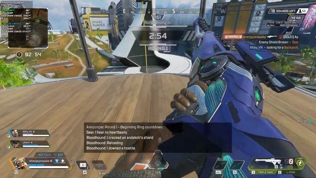 APEX LEGENDS : GTX 1050Ti - INTEL i3 7100 - 16GB - SEASON 13 - Optimize Settings - 1080P GAMEPLAY смотреть онлайн