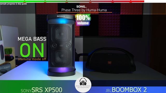Sony SRS XP 500 vs JBL BOOMBOX 2 | Sound Battle | With Sound Sample смотреть онлайн
