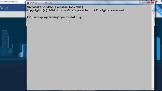 How to Install TypeScript (using Node Package Manager npm) смотреть онлайн