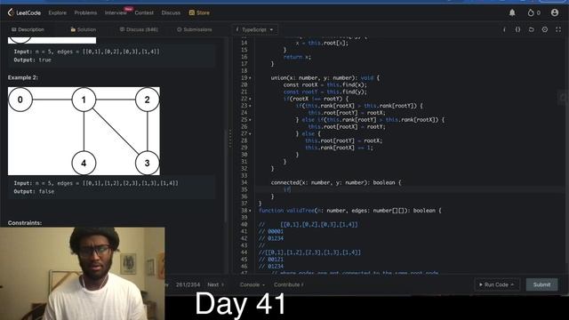 LeetCode everyday: Day 41 - UNION FIND IS NOT BALANCED смотреть онлайн
