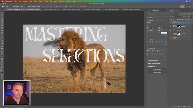 Photoshop Masterclass: Advanced Selections смотреть онлайн
