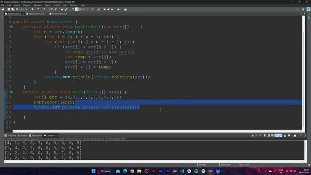 Sorting Algorithms | Bubble Sort | Selection Sort | Insertion Sort | JAVA | Hindi | L - 26 смотреть онлайн