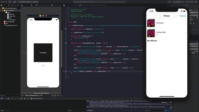 How to Picking and Croping image with UIImagePickerController in Swift 5 смотреть онлайн