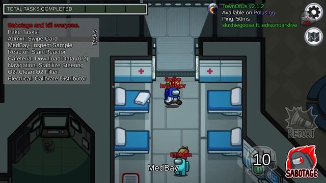 Among Us Assassin Chaos | New TownOfUs Mod Imposter Role смотреть онлайн