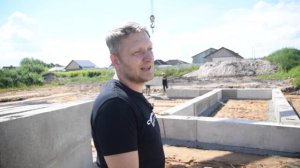 Фундамент из блоков ФБС. Строим одноэтажный дом из газосиликатных блоков