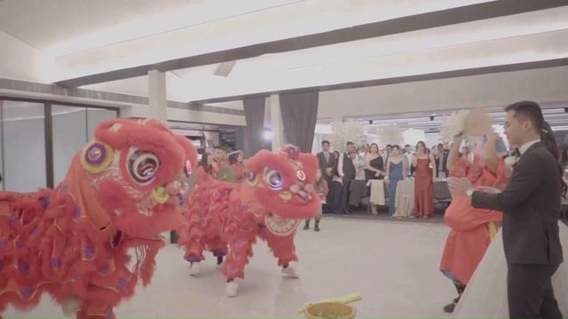 Wedding Bridal Party Entrance | LMFAO | BLACKPINK | Lion Dance смотреть онлайн