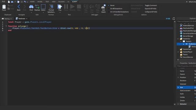 How to make a GUI Enlarge and Shrink in Roblox!(Roblox Studio Scripting Tutorial 2022) смотреть онлайн