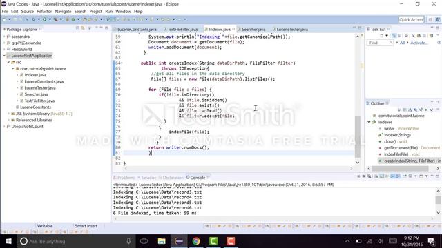 Lucene Text Search смотреть онлайн