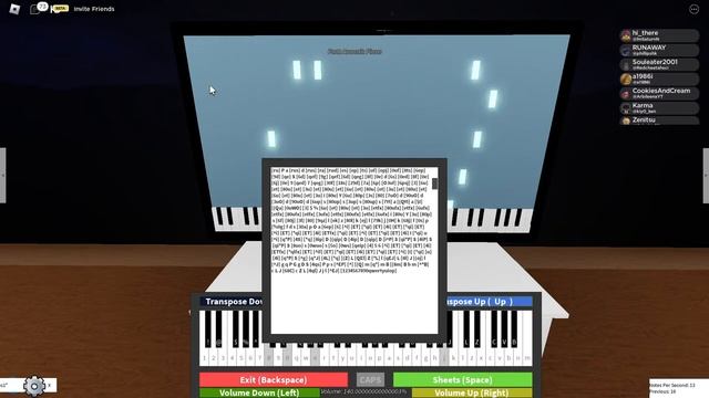 Rush E on roblox piano. (SHEET IN DESCRIPTION) смотреть онлайн