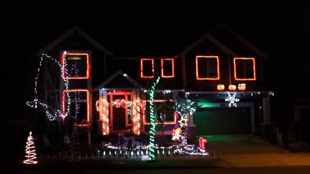 GE Mr. Christmas Lights & Sounds of Christmas Lights Tualatin 2014 Nik & Rachel смотреть онлайн