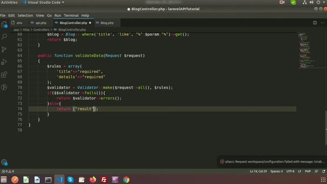 Validate API | API POST Request | Validate POST Request | API Tutorial | API with Laravel |Laravel смотреть онлайн