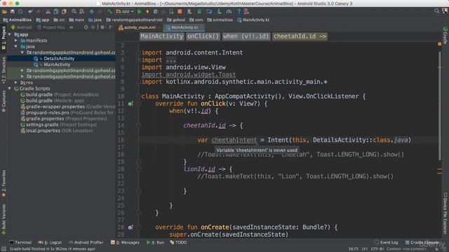 89 - App - Animals Bio - Final Part - Build Android Apps in Kotlin смотреть онлайн
