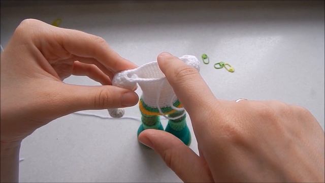 Игрушка амигуруми. Кукла Маша. Мастер-класс крючком. (Сrochet doll) смотреть онлайн