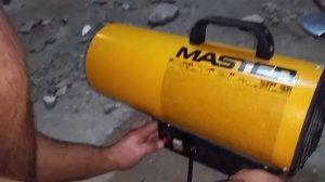 Пушка MASTER. Тепловая пушка для натяжные роликов.