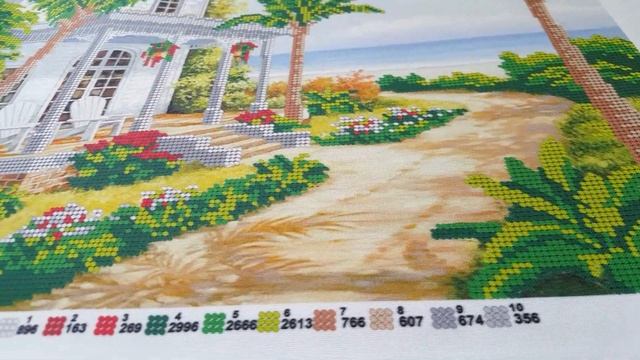 Вышивка бисером. Обзор моих схем для вышивки бисером смотреть онлайн