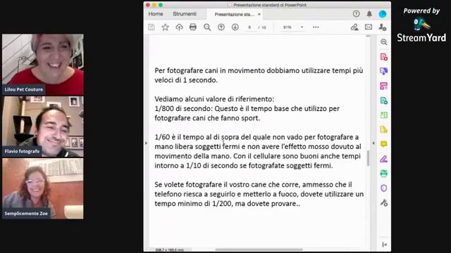 GFLILOU - PUNTATA 15 - PILLOLE DI FOTOGRAFIA IN MOVIMENTO