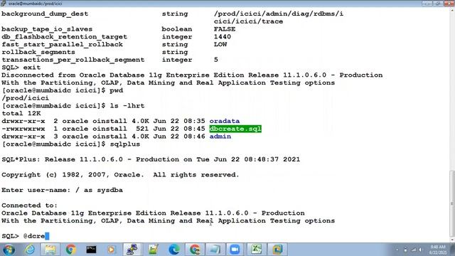 4 ORACLE DATABASE MANUAL CREATION смотреть онлайн