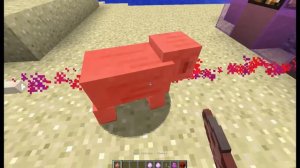 лазер в майнкрафте без модов