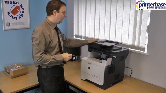 HP LaserJet Pro M521 Mono Laser Multifunction Printer Review смотреть онлайн