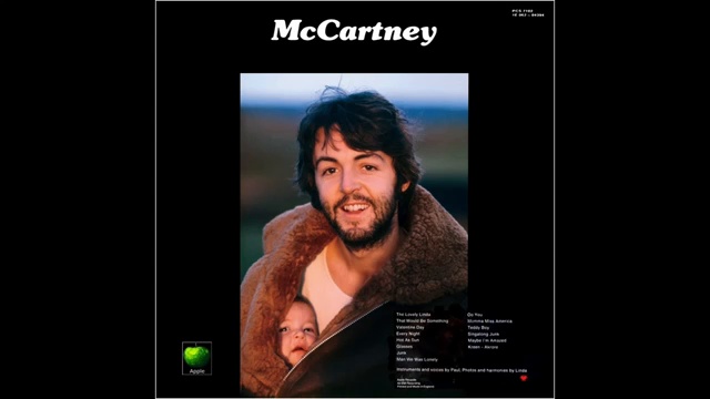 PAUL McCARTNEY - McCartney - (Son Premier Album Après Les Beatles, Apple 1970)