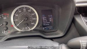 How To Reset The Oil Life On 2019 - 2022 Toyota Corolla - Clear Maintenance Required Soon Light