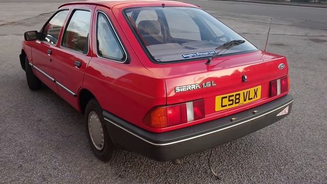 Walkthrough: 1986 Ford Sierra 1.6 Emax L смотреть онлайн