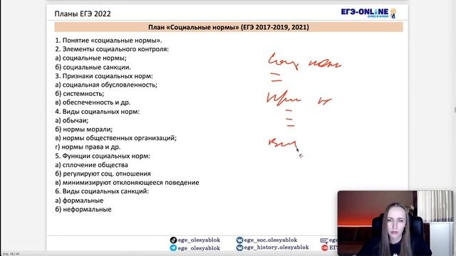 20 планов, которые будут на ЕГЭ 2022 по обществознанию (задание 24). смотреть онлайн