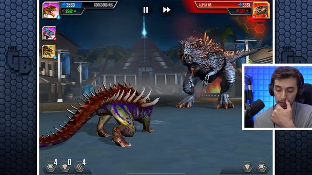 MORTEM REX Vs ALPHA 09 BOSS BATTLES!!! | Jurassic World - The Game - Ep527 HD смотреть онлайн