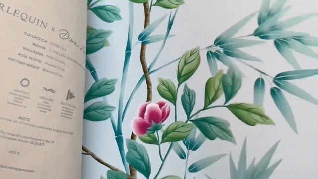 HARLEQUIN x DIANE HILL обзор коллекции обоев смотреть онлайн