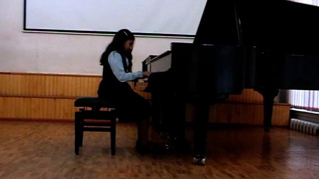 Д. Кабалевский Токкатина. Исполняет Халтян Кристина смотреть онлайн