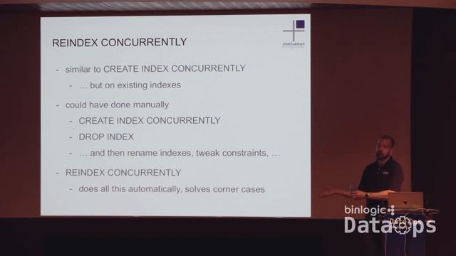 DataOps Barcelona -Presentation: What’s new in PostgreSQL 12 смотреть онлайн