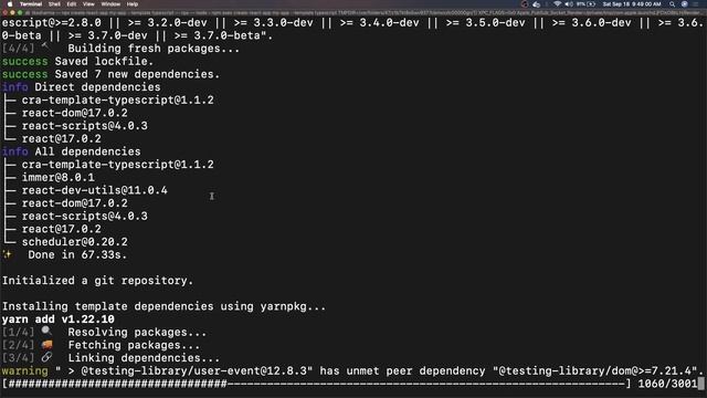 React Typescript setup using create-react-app смотреть онлайн